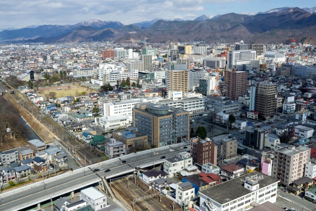 山形市山形新幹線と山形駅