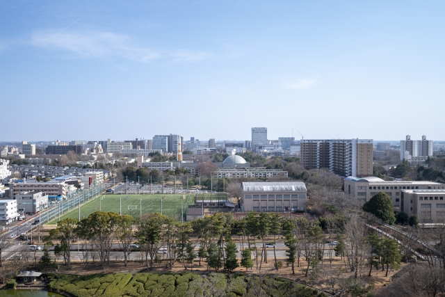 つくば市の風景