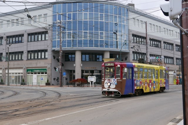 函館市内、路線面電車含む